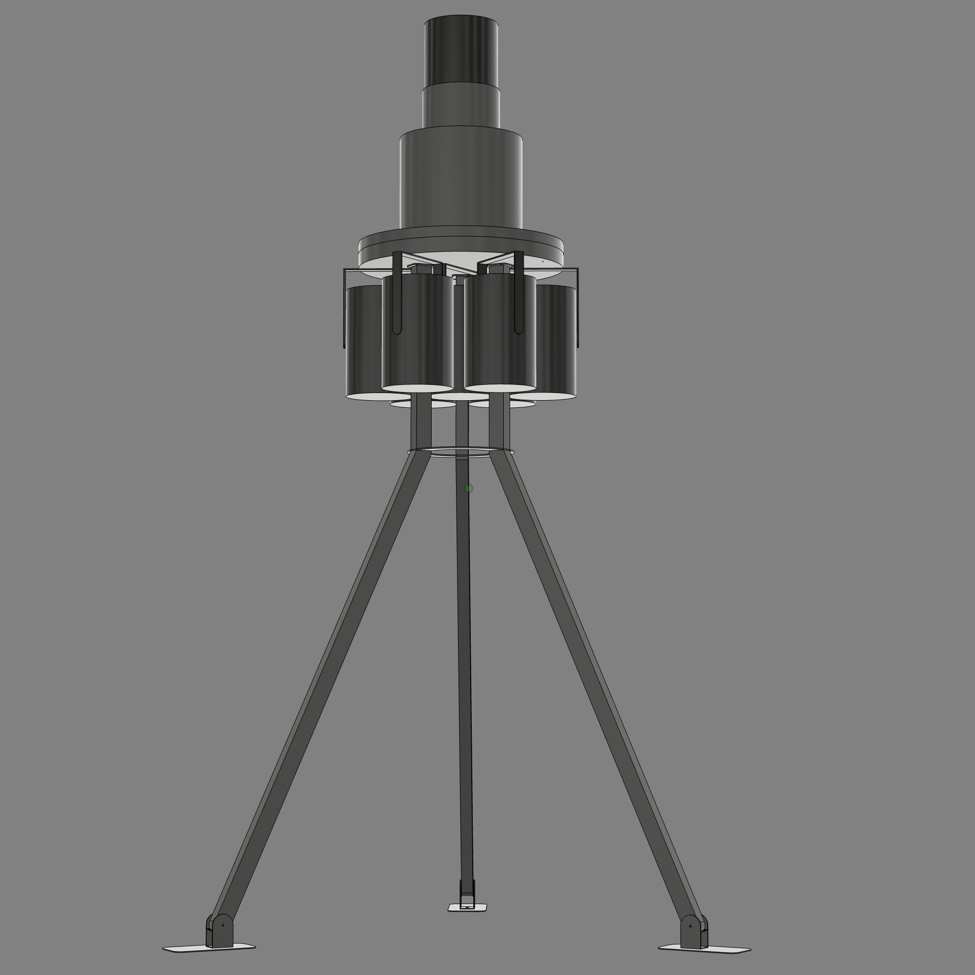 The Mission with Tripod: Drawing 1
